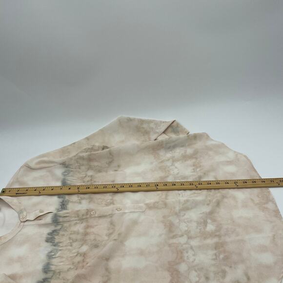 SOFT SURROUNDINGS Watercolor Adriana Shirt Size L Long Sleeve Tunic Top #2AR60 - Picture 6 of 6